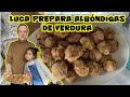 #111 - Luca prepara albóndigas de verdura - Una Pereuana en Italia