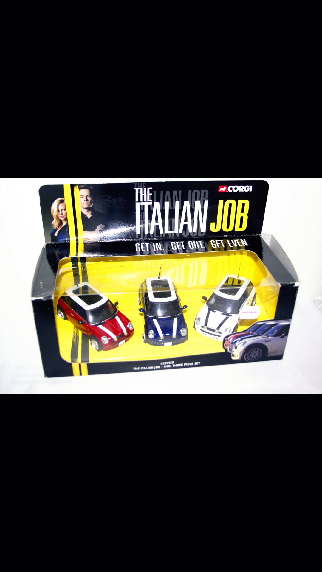 Corgi Italian Job Set Of 3 (bmw Mini)