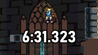 Jump King | Any% Boots + Ring Speedrun in 6m31.323s