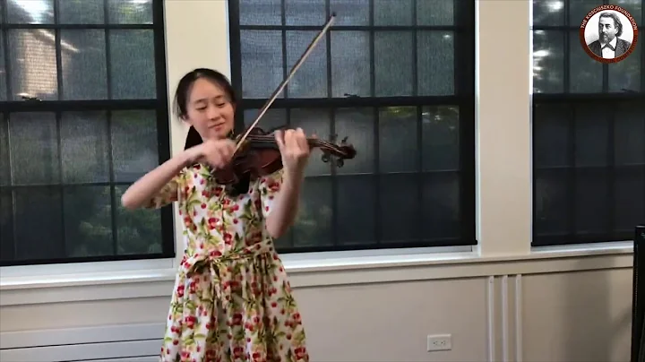 Meet: Jessica Wu, KF Wieniawski Violin Competition...