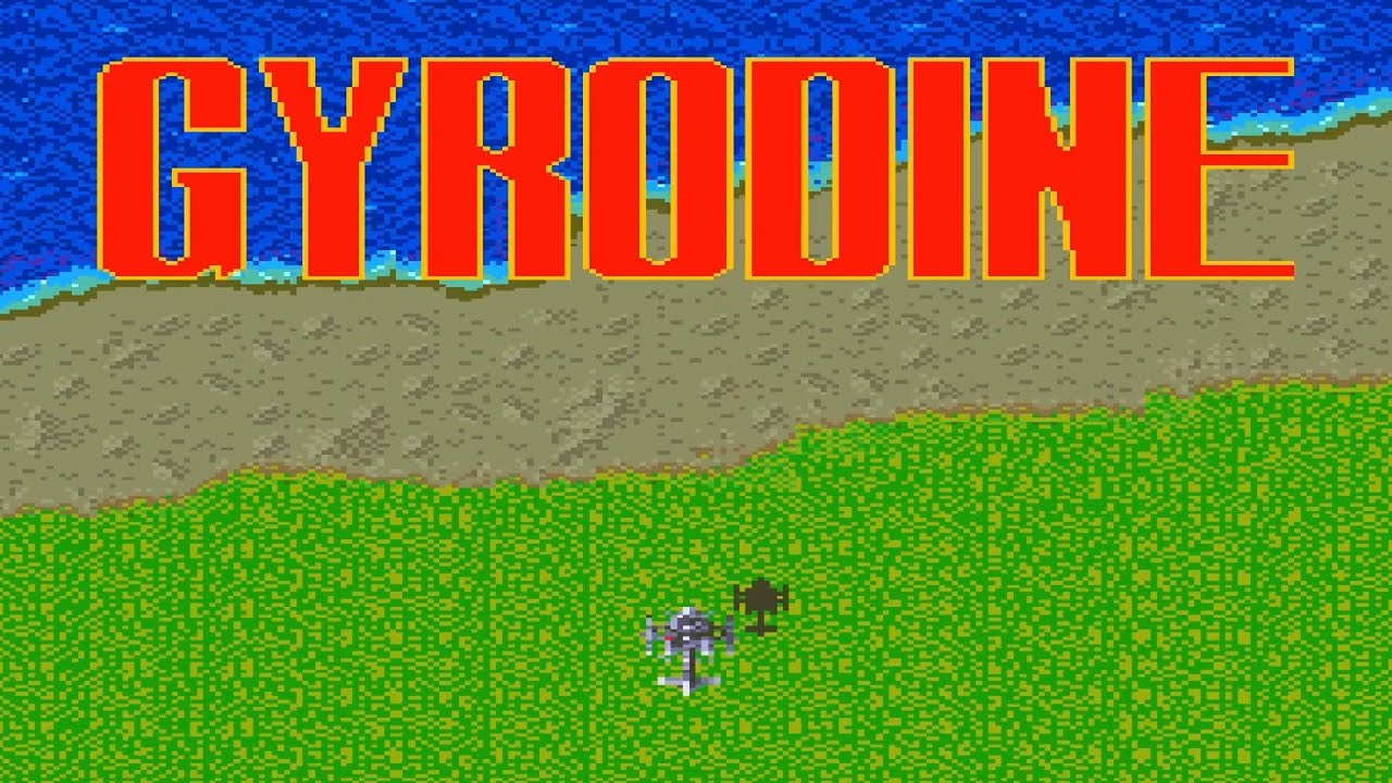 Shortplay Casual - Gyrodine (Taito) Arcade HD 60fps - July 1984
