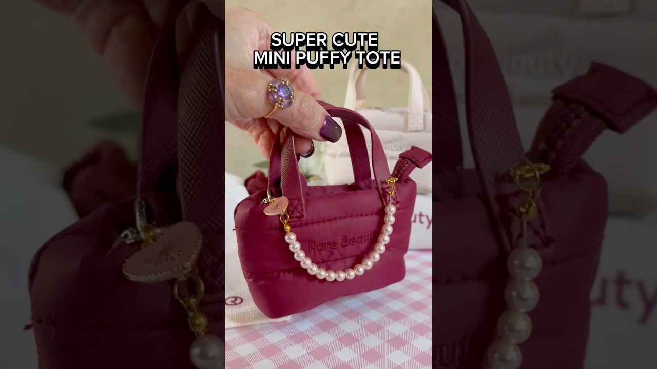 VIRAL MINI PUFFY TOTE ACOLCHADA 