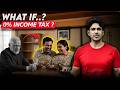 What if Income Tax becomes 0% in India..?