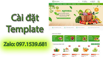 Video 2. Cài đặt template blogspot Mew Yummy
