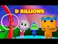 ¡Divertidos extraterrestres Taka, Choko, Tiki y Loko! | D Billions Canciones Infantiles