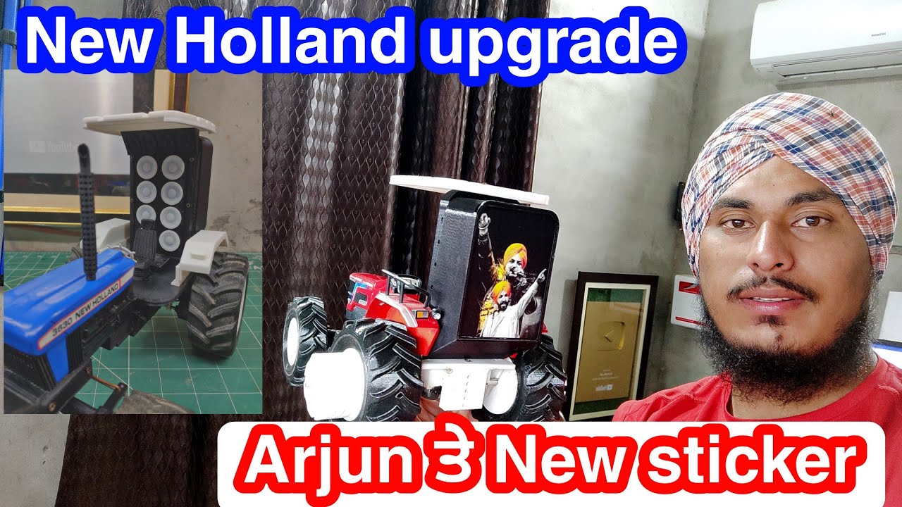 Arjun Sound System Arjun music system new sticker and new holland upgrade - YouTube