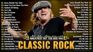Guns N Roses, Aerosmith, Bon Jovi 🔥 Best Classic Rock Songs 70s 80s 90s 🔥 Top 100 Classic Rock Songs