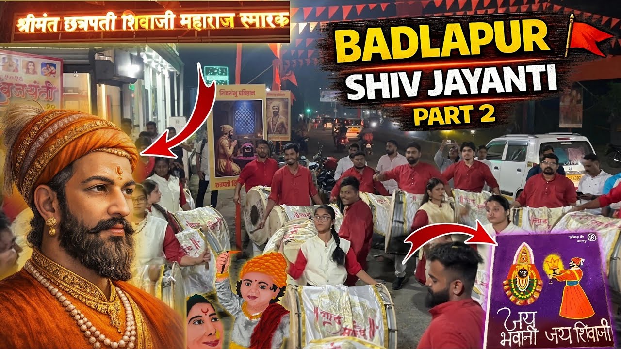 Maharashtra Shiv Jayanti 🚩 | Public Celebration Vlog | Part 2