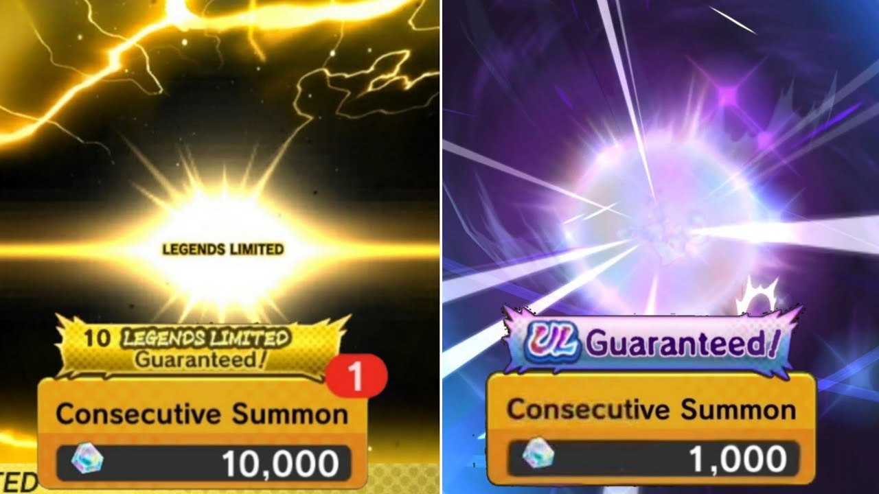 ULTRA Summon vs LF Guaranteed Summon!!-Dragon Ball Legends