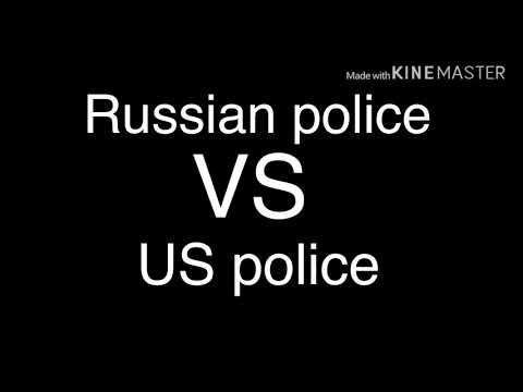 Russian police (vs) US police