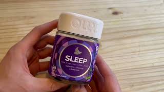 Olly Sleep Gummies With 3mg of Melatonin   WOW!