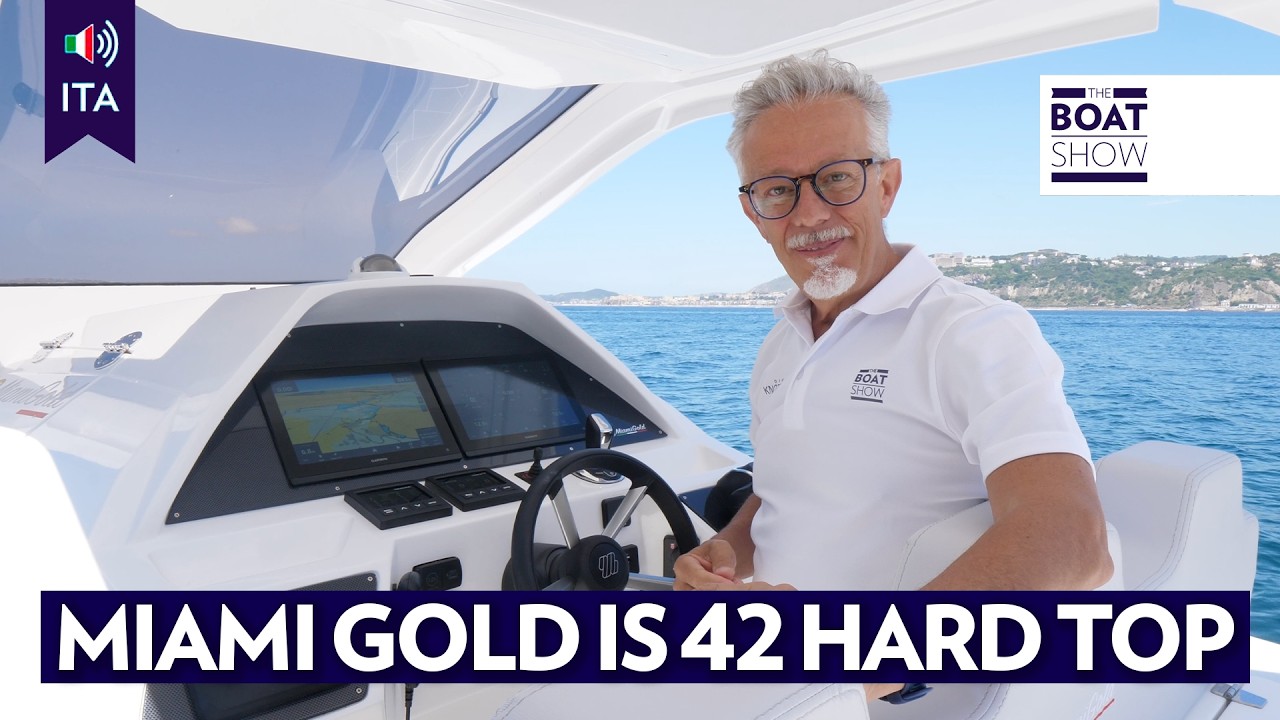 ⁣[ITA] MIAMI GOLD IS 42 HARD TOP - Prova Maxi Gommone - The Boat Show