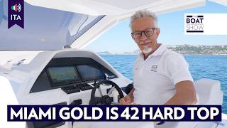 [ITA] MIAMI GOLD IS 42 HARD TOP - Prova Maxi Gommone - The Boat Show