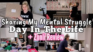 SHARING MY MENTAL STRUGGLE | MOM OF 4 DAY IN THE LIFE | Zonli Z-Magic Cooling Comforter | MEGA MOM
