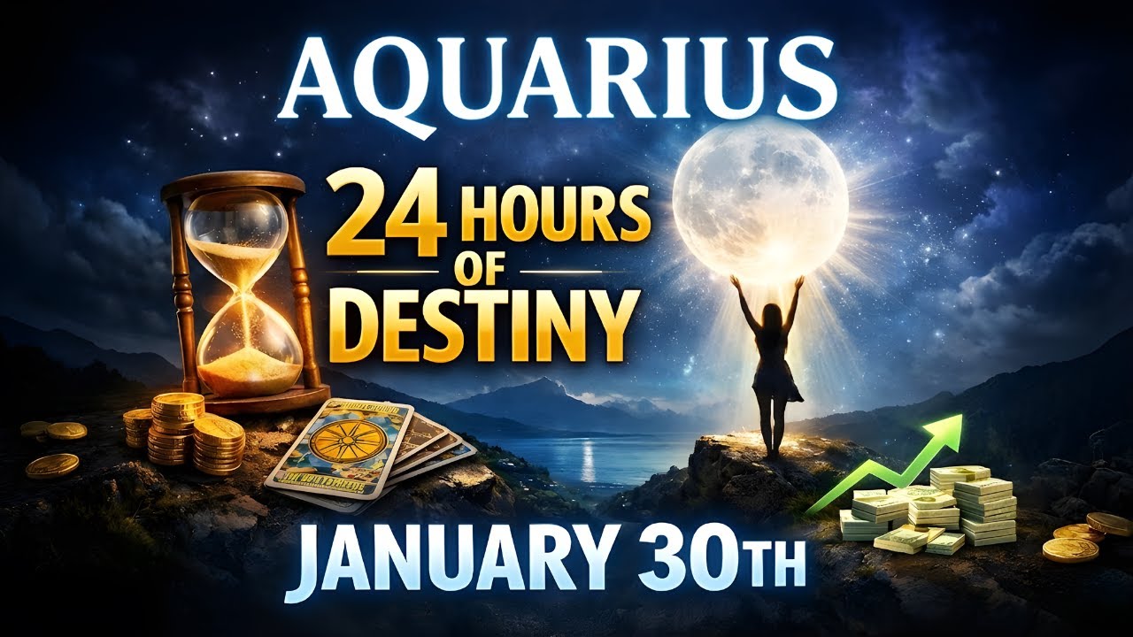 AQUARIUS: 24 Hours of Destiny! What Happens on January 30th?