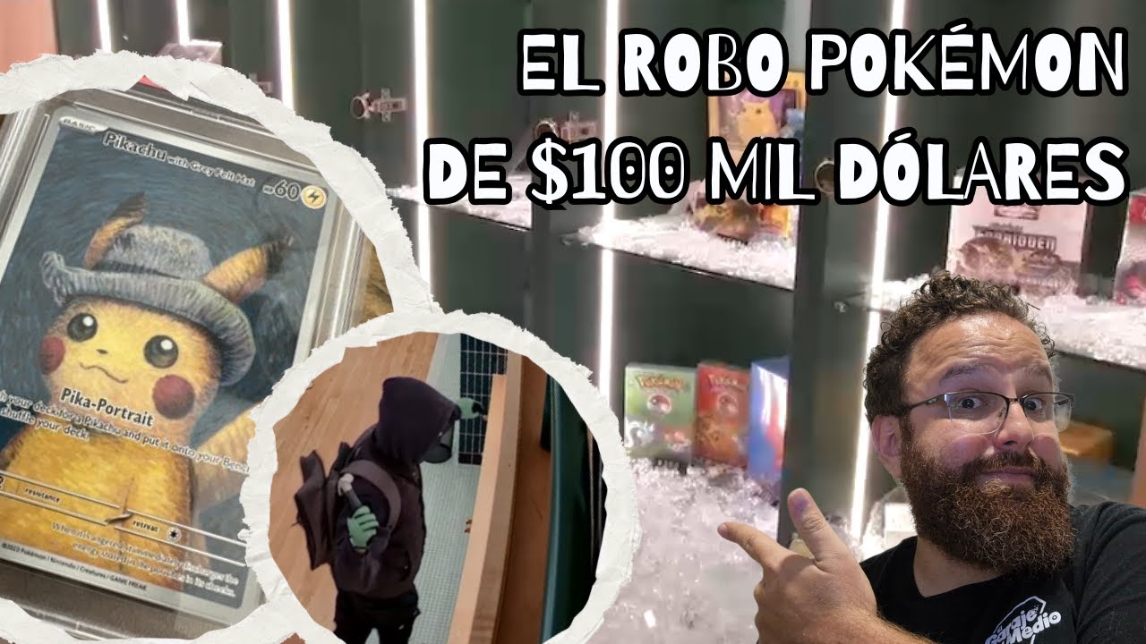 Robaron $100.000 en cartas Pokémon… y esto puede revelar algo peor