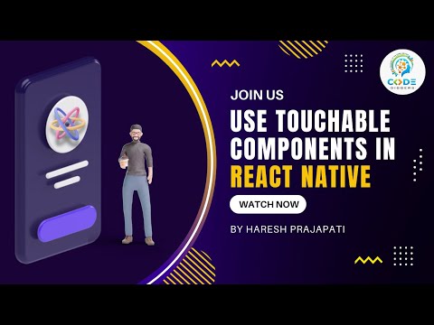 Touchable Components In React Native | TouchableOpacity | React Native Tutorial In Hindi #10