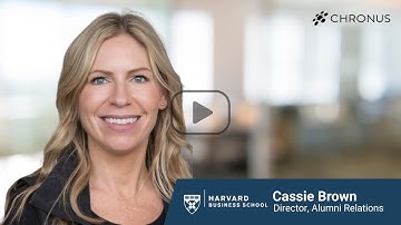 Harvard Business School: Revolutionizing mentoring program management with Chronus