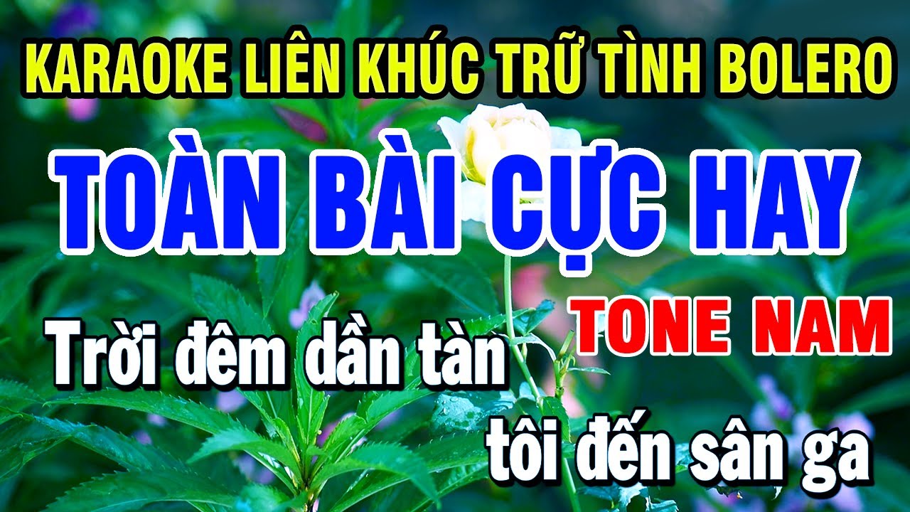 KARAOKE Liên Khúc Nhạc Sống DỄ HÁT NHẤT - Nhạc Sến , Nhạc Trữ Tình Bolero - Karaoke Organ Anh Quân