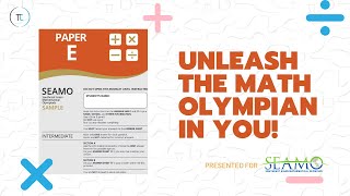 SEAMO Training 2021 - Paper E (Algebra 2)