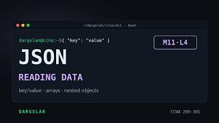 CCNA M11 L04 JSON