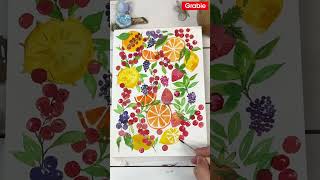 Life is sweet when you have time to paint a fruit bowl! 🎨 What is your favorite fruit?🍋 Life is sweet when you have time to paint a fruit bowl! 🎨 What is your favorite fruit?🍋
