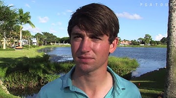 Ollie Schniederjans interview after Round 2 of Web.com Tour Q-School