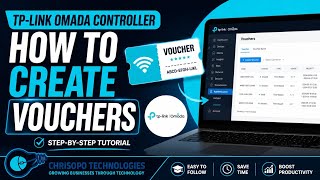 How to Create Vouchers in TP-Link Omada Controller | Step-by-Step Tutorial