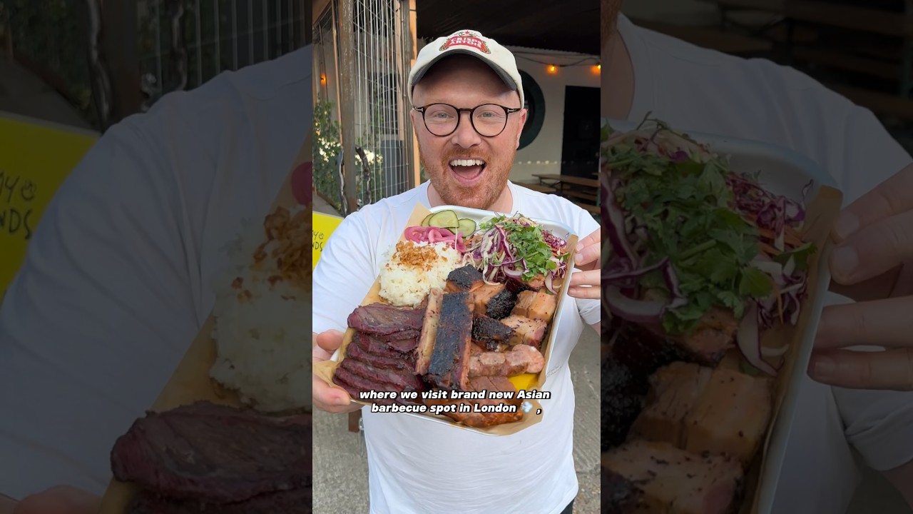 Is this LONDON’S best BBQ spot? #bbq #foodie #london #foodreview #shorts #foodblogger