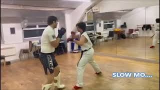 Jab-Feint-Hook Deception Technique With Sam