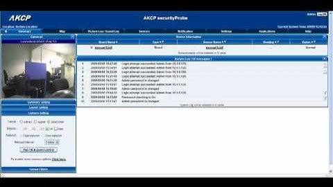 AKCP Product CD. Adding a camera and basic setup (Part 8)