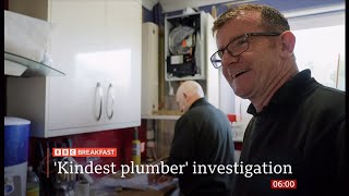 Kindest plumber in Britain or just a thief? ('Hero' plumber's firm faked stories of kindness) (UK)