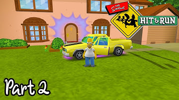 Simpsons Hit & Run Sunday Drive ~ Part 2
