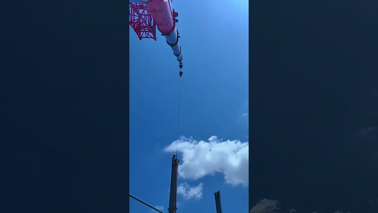 Fearless Workers Install Steel Beams at Extreme Heights 🏗 | Insane Crane Work in Action 