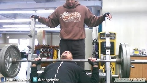 Chest Workout W/ Low Back Work @hodgetwins
