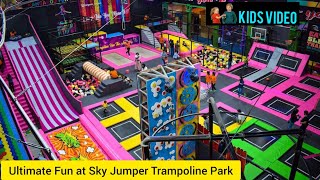 Ultimate Fun at Sky Jumper Trampoline Park | Kids’ Amusement Adventure screenshot 4