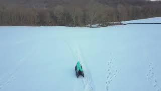 Sledding at Brandywine