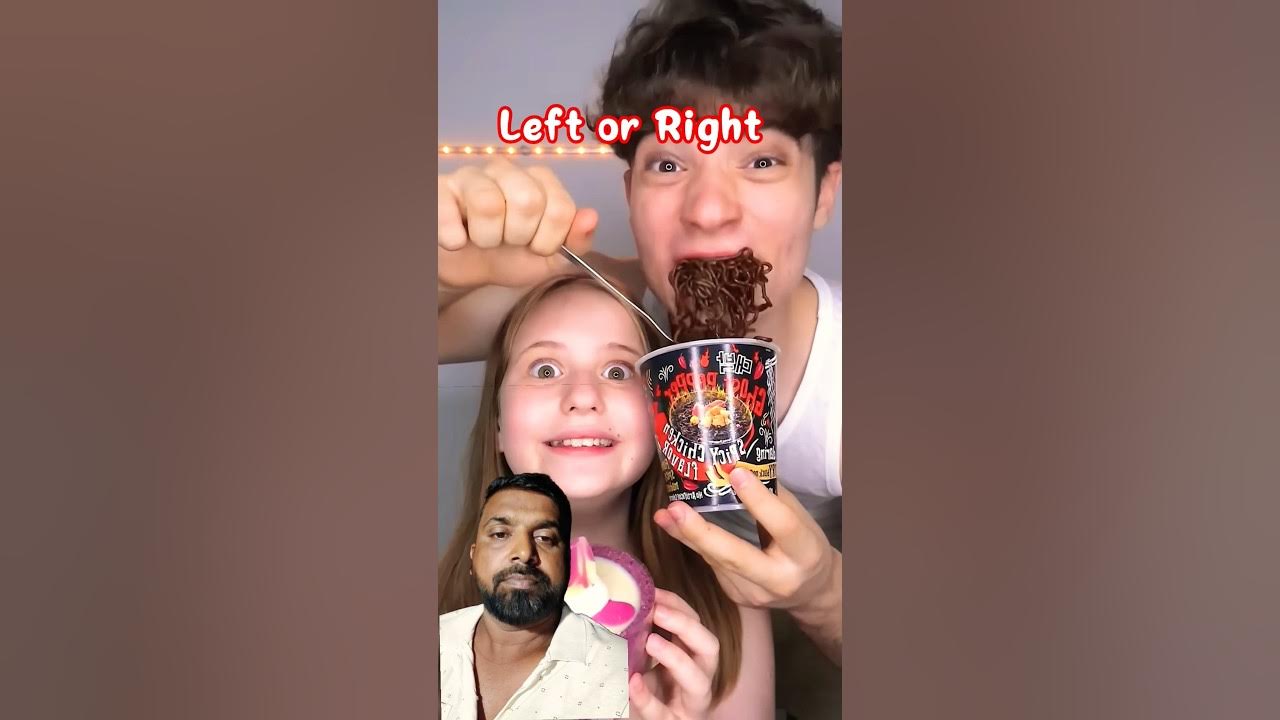 Left OR Right Spicy ASMR With My Little Sister!π₯΅ #food #foodlover #shorts #trending Left OR Right Spicy ASMR With My Little Sister!π₯΅ #food #foodlover #shorts #trending