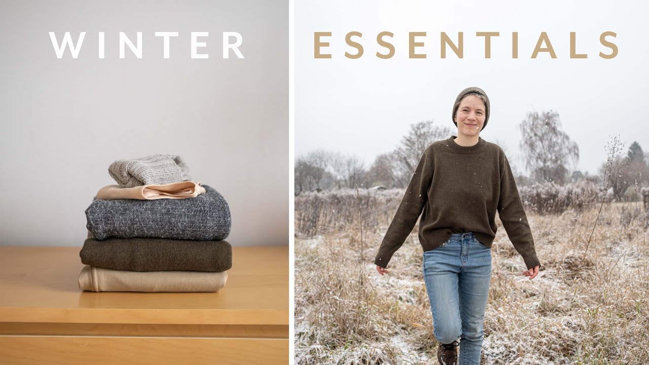 My Minimalist Wardrobe Winter Essentials
