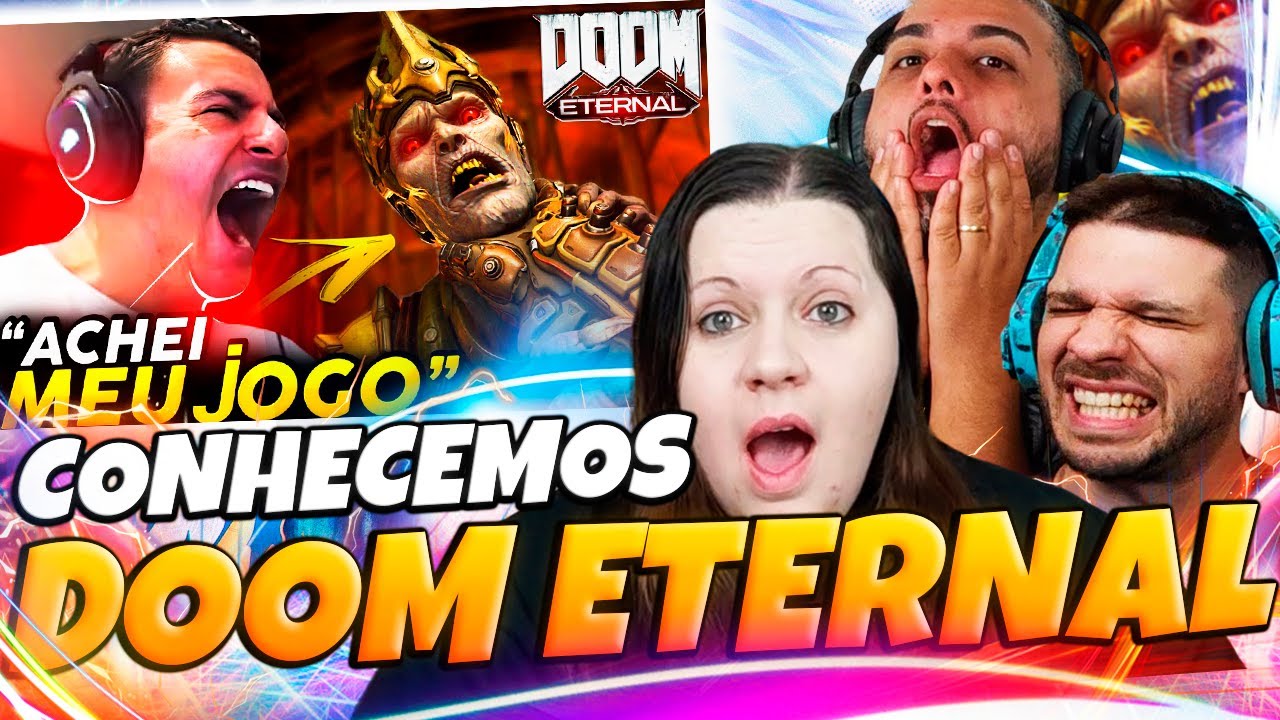 SUPER XANDÃO JOGANDO DOOM ETERNAL | Gamer Bisonho | Family Reacts 