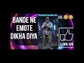 #freefire 😘😘 emote dika ra to kese mare