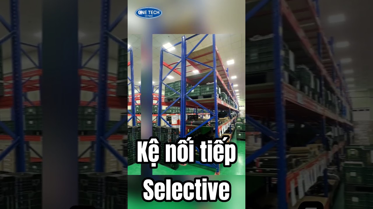 Lắp đặt dự án kệ selective Đồng Nai