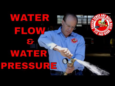 Water Flow and Water Pressure: A Live Demonstration