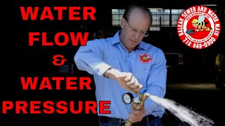 Water Flow and Water Pressure: A Live Demonstration