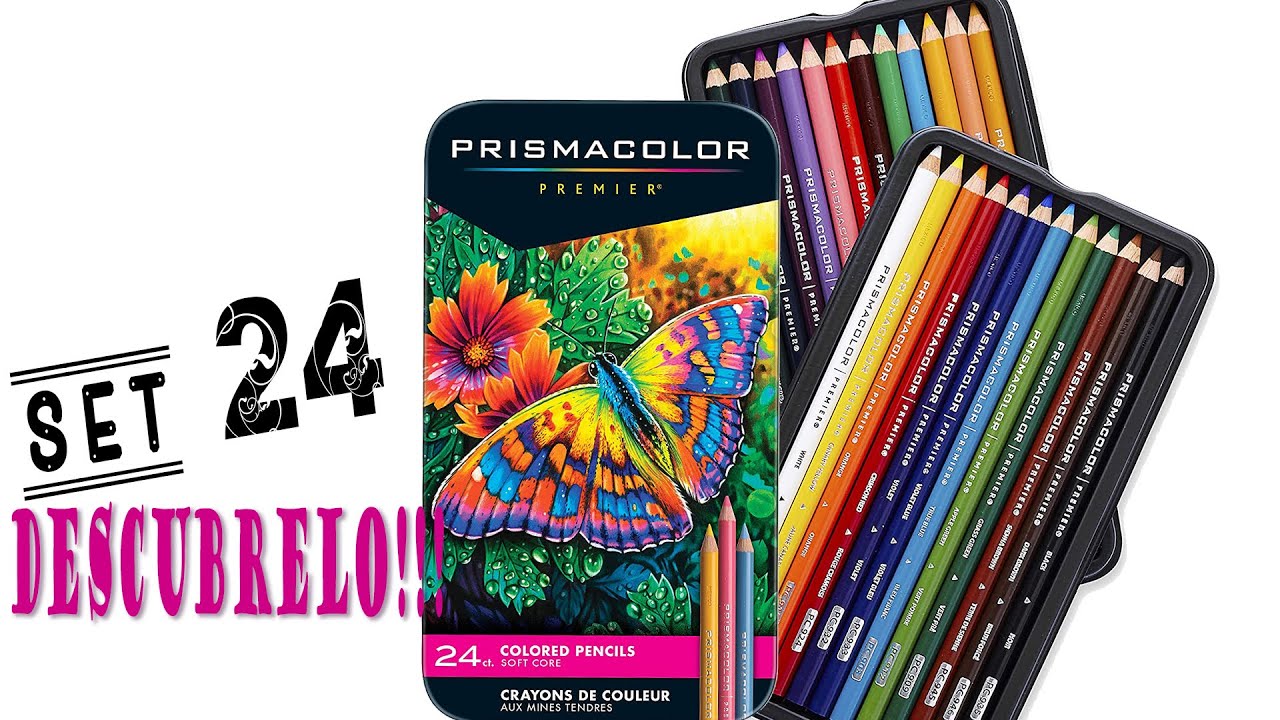 LAPICES DE COLORES PRISMACOLOR PREMIER 1 CAJA CON 24 PIEZAS