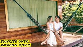 Exploring the Amazon River in search for Pink Dolphins