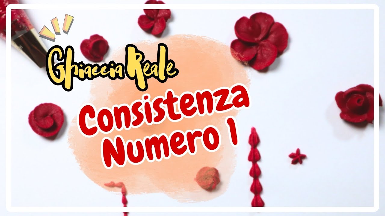 Ghiaccia Reale Consistenza Numero 1 / Dove si usa?!