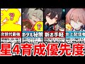【崩壊スターレイル】知らないと大損!次世代星4キャラクターを大胆選出!星4キャラクター育成優先度!【崩スタ/スタレ/#サム #ホタル】