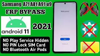 Samsung A71 Frp Bypass 2021 android 11 Samsung A31 A51 A71 Google Account Bypass FRP Unlock