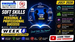 Soft Skills Week 8 Assignment Answers 2026 | NPTEL July 2026 | NPTEL Assignment Solutions screenshot 3